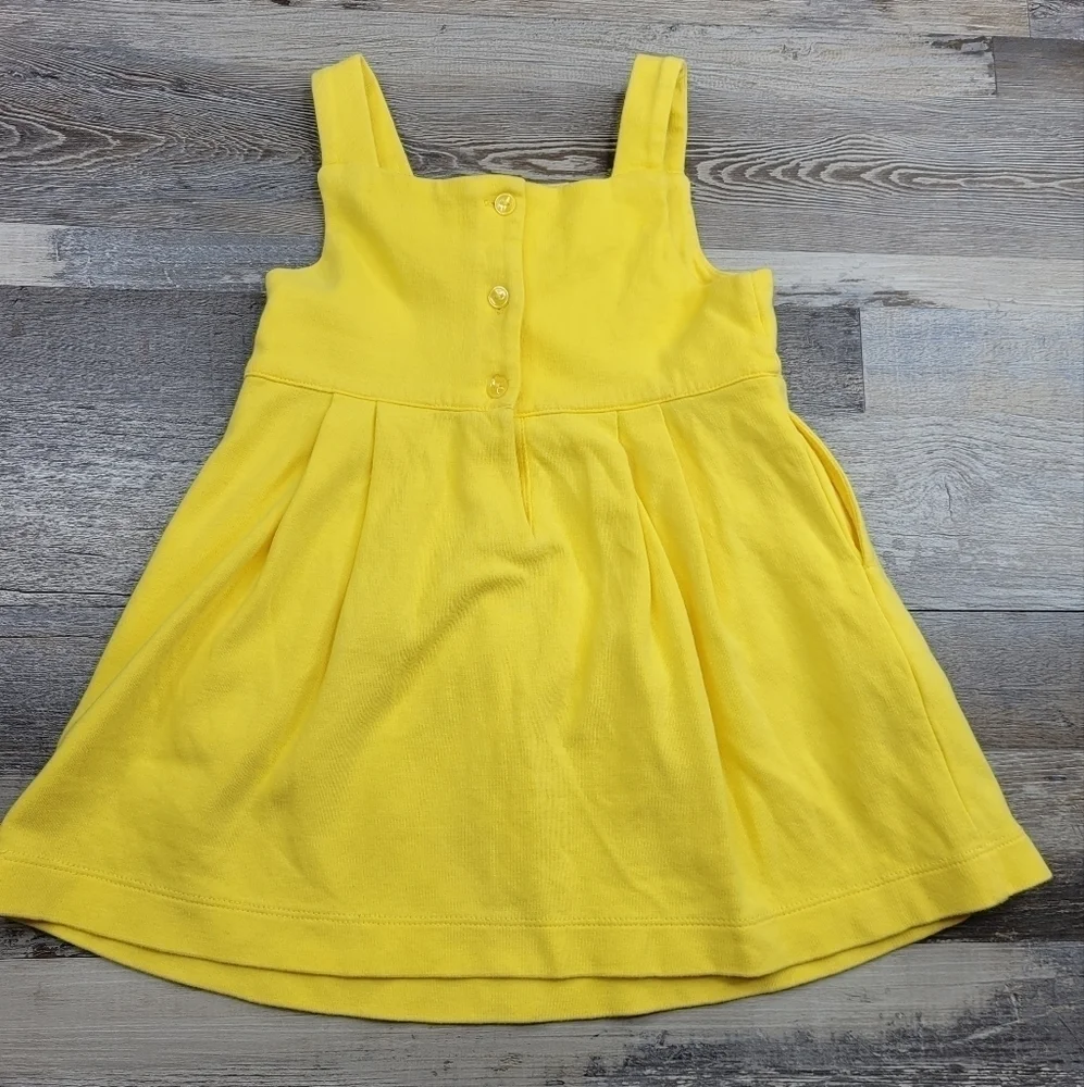 Janie and Jack #pinktag July 2010 Sunny Yellow Strappy dress 12-18 months